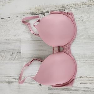 PINK Victoria's Secret rose wear everywhere t-shirt lightly lined Size 34D